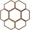 Ekena Millwork Florin Wood Fretwork Pierced Ceiling Medallion, Walnut, 30"OD x 10 1/2"ID x 3/8"T CMWP30X30X0375FOWA - alternate 5